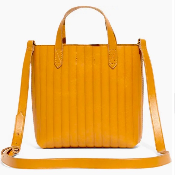 Madewell genuine leather tan crossbody bag - Picture 2 of 3